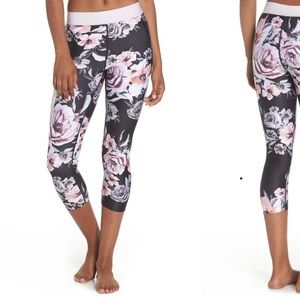 Zella Vera Print Crop Leggings S